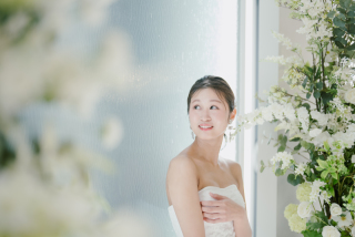 小さな結婚式　松山店_チャペル　洋装/ウエディングドレス