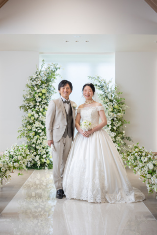 小さな結婚式 松山店_チャペル 洋装/ウエディングドレス