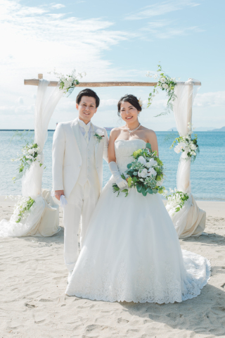 小さな結婚式　松山店_洋装ロケーション