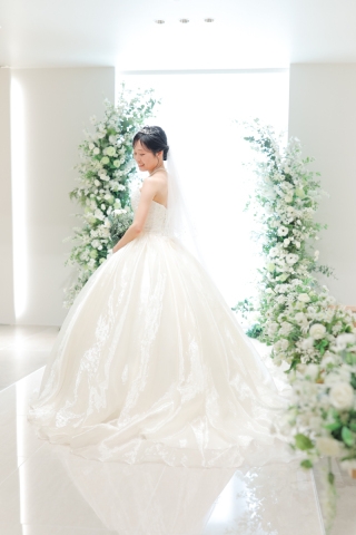 小さな結婚式 松山店_チャペル 洋装/ウエディングドレス
