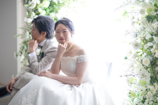 小さな結婚式 松山店_チャペル 洋装/ウエディングドレス