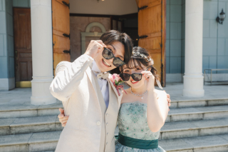 小さな結婚式　松山店_チャペル外観＆ガーデン