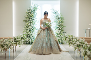 小さな結婚式　松山店_チャペル　洋装/カラードレス