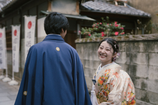 小さな結婚式　松山店_和装衣裳(色打掛）