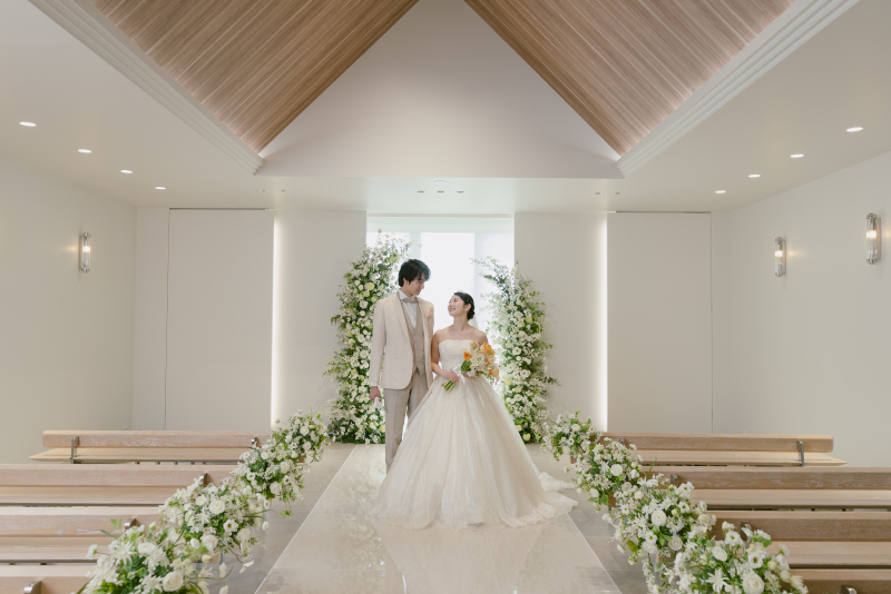 ★基本料金50％OFF★洋装１着_チャペルフォトプラン｜全50データ付☆69,000円&rarr;34,500円