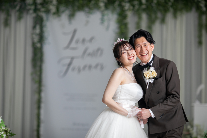 【結婚報告・年賀状にも◎】大切なご家族も一緒に撮影OK*