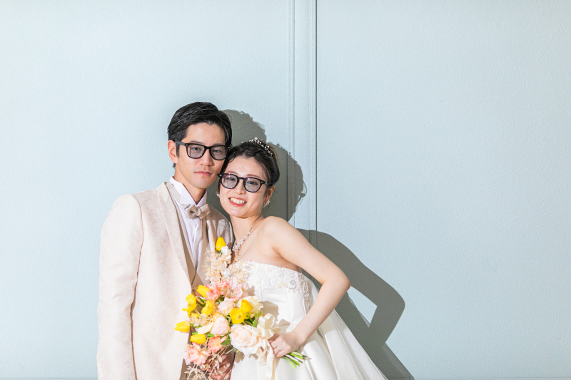 【結婚報告・年賀状にも◎】大切なご家族も一緒に撮影OK*