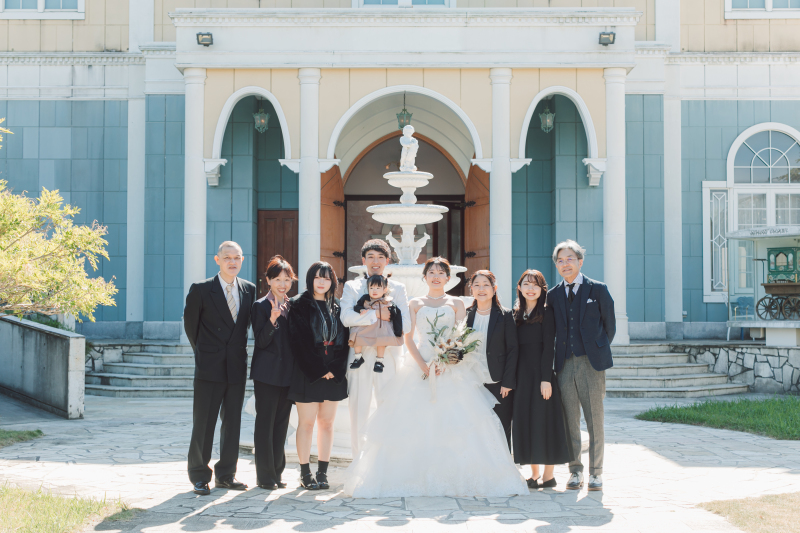 期間限定★基本料金50%OFF★和装&洋装_衣装3着よくばりプラン+会食プラン|全50データ付き|6名分のお食事代込み☆