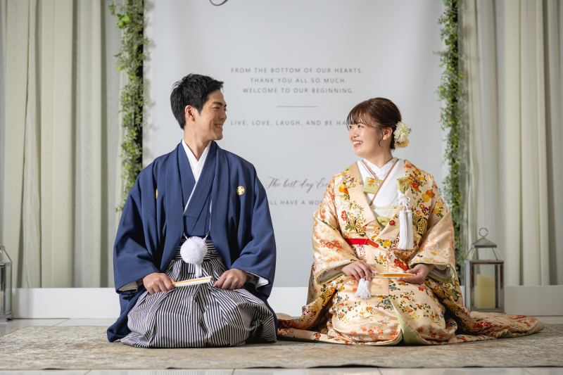 【結婚報告・年賀状にも◎】大切なご家族も一緒に撮影OK*