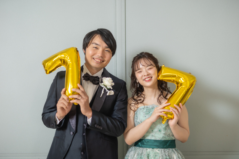 【よくばりプラン】ウェディングドレスもカラードレスも着たい方へ☆衣装チェンジ5分・撮影時間1時間!全データ50カット以上*