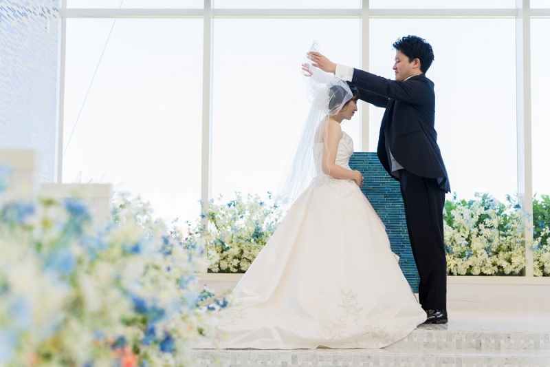 チャペル撮影スタート