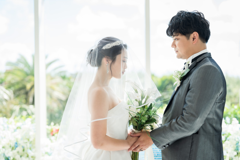 チャペルでのファーストタッチ