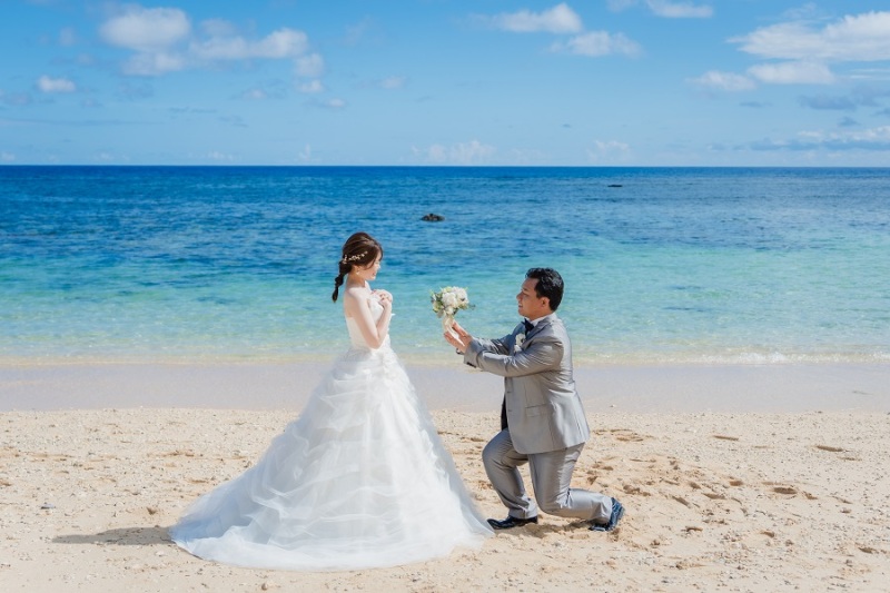 プロポーズ風ショット