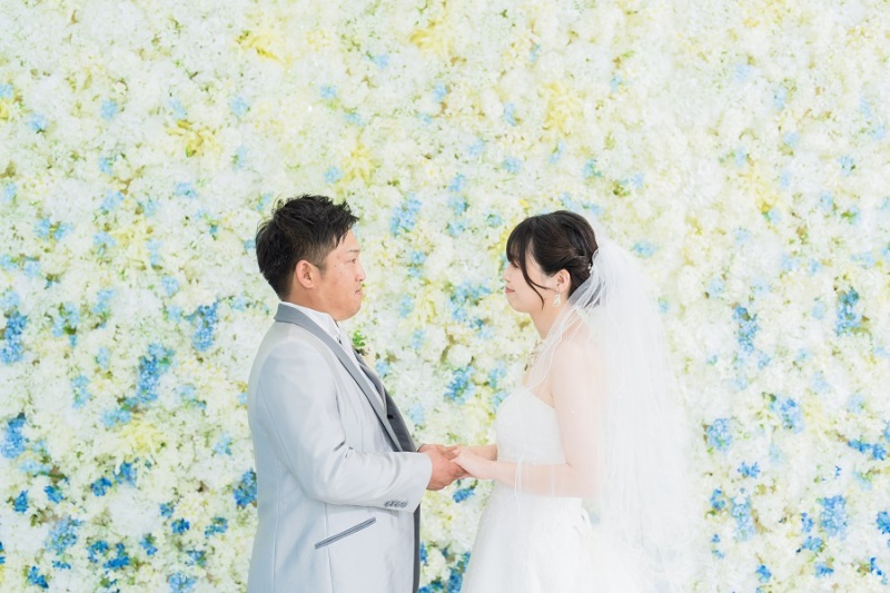 見つめ合いショット