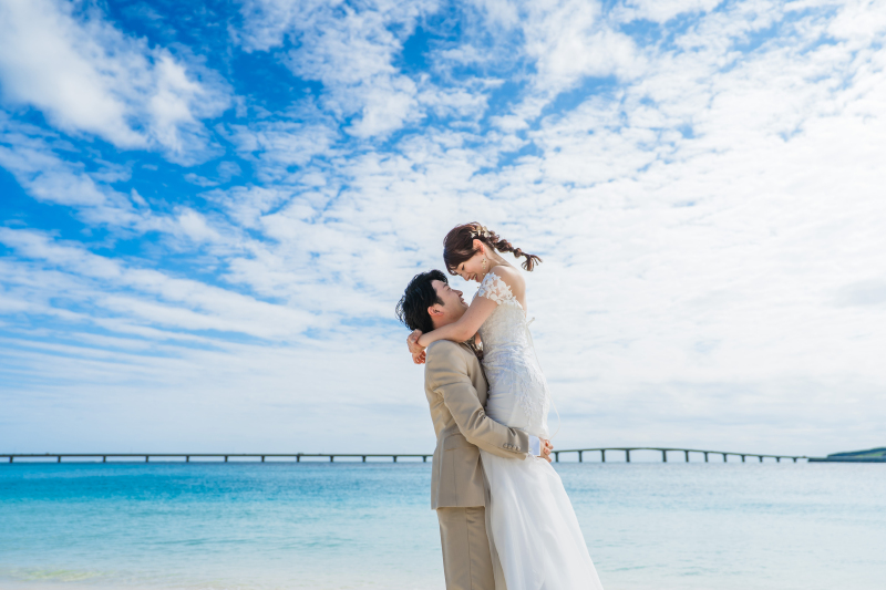 デイタイムの青い空＆青いビーチから撮影スタート☆