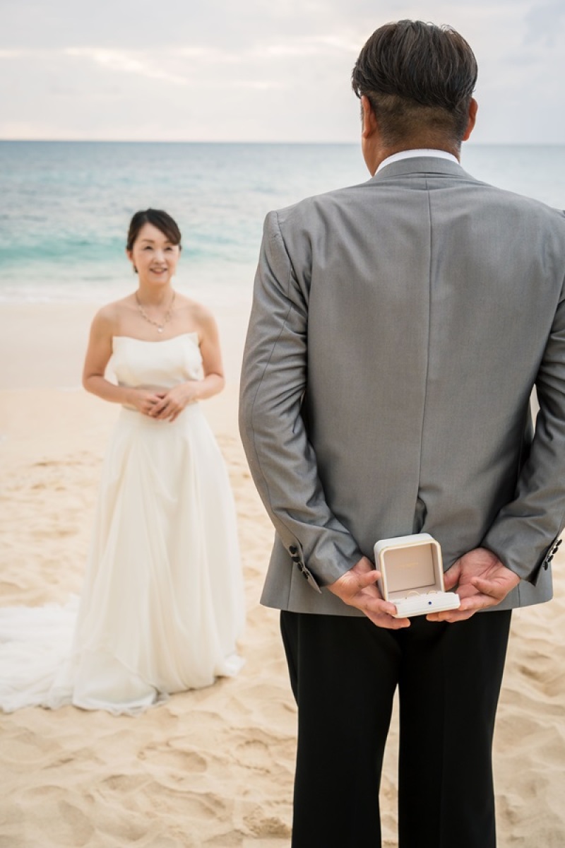 サプライズ風ショット