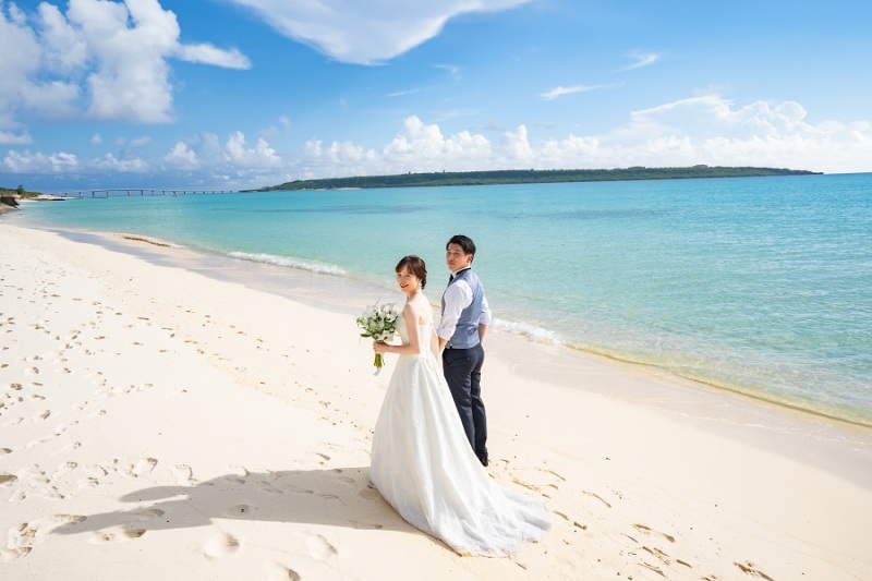 広い海をお散歩