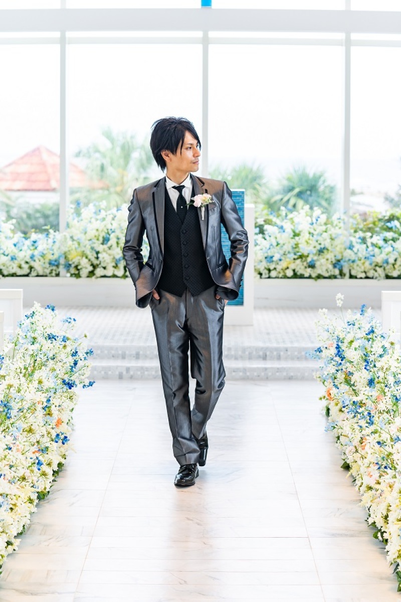ソロショット～ご新郎様～