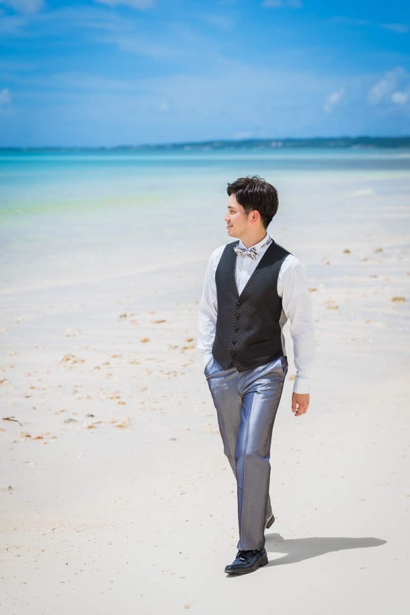 新郎様ソロショット