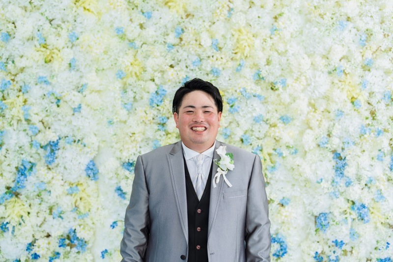 ご新郎様ソロショット