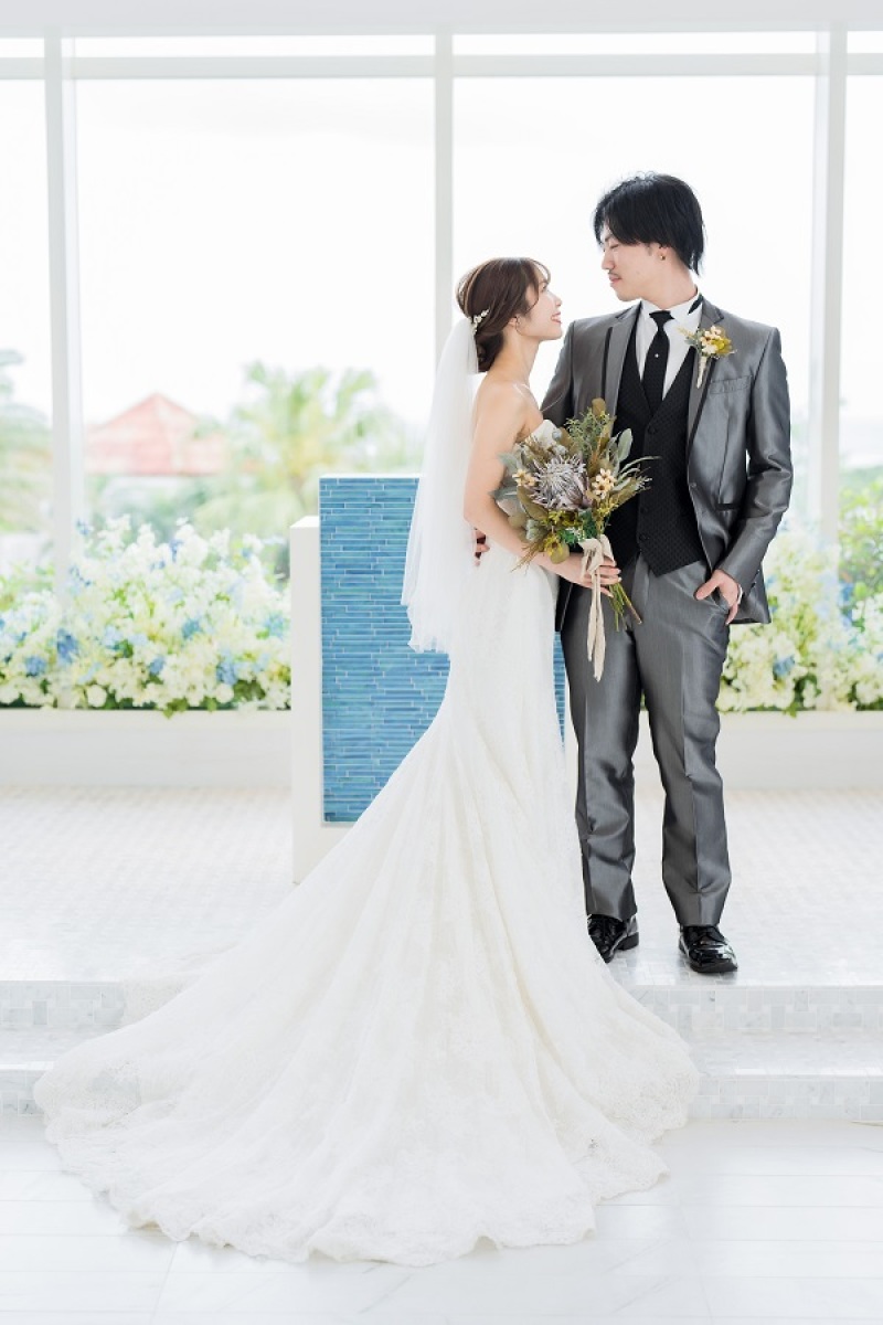 見つめ合う二人