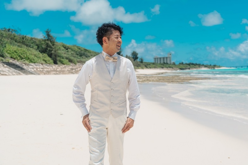 新郎様ソロショット