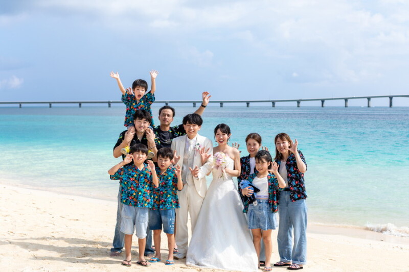 【チャペル＆ビーチ】～シギラミラージュチャペル～