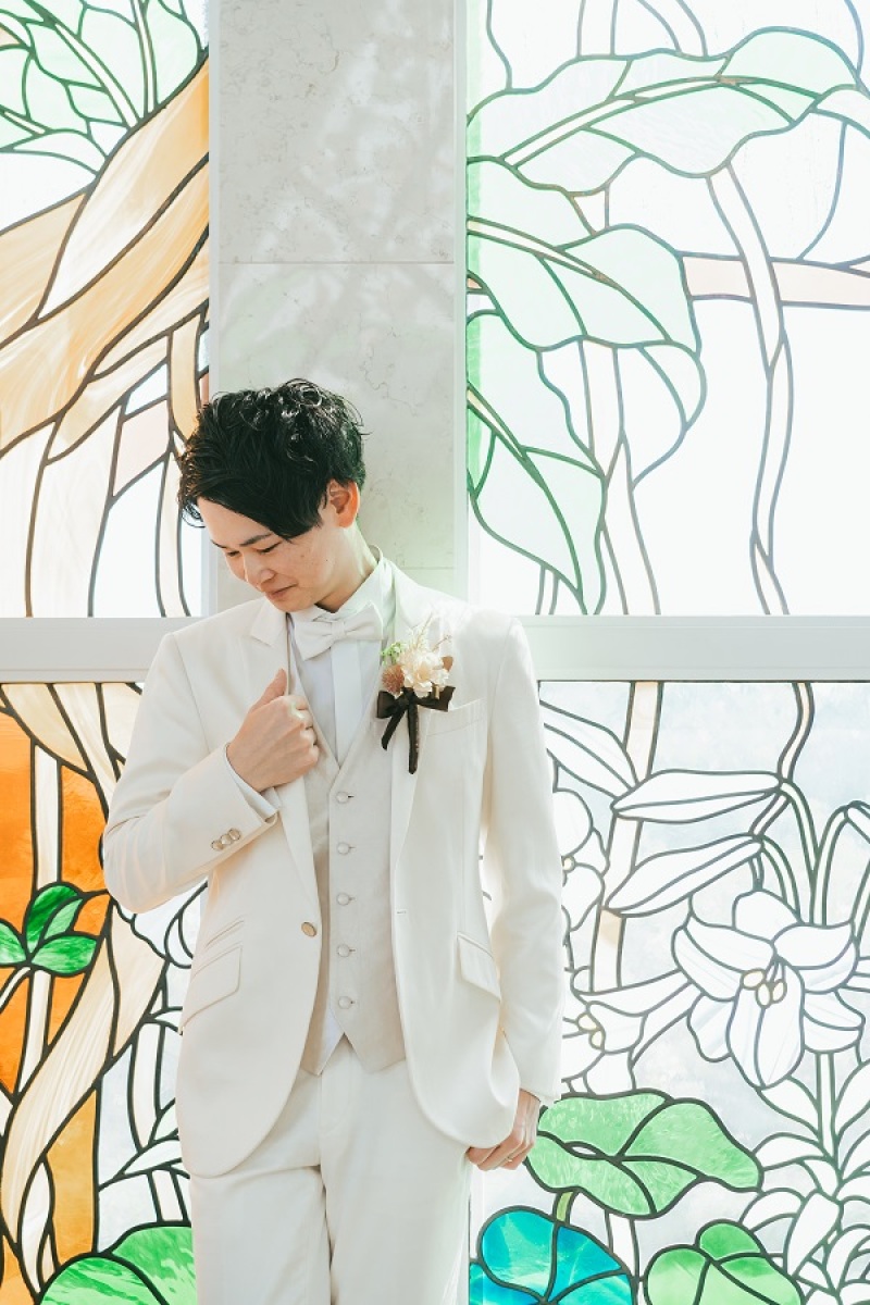 ご新郎様ソロショット