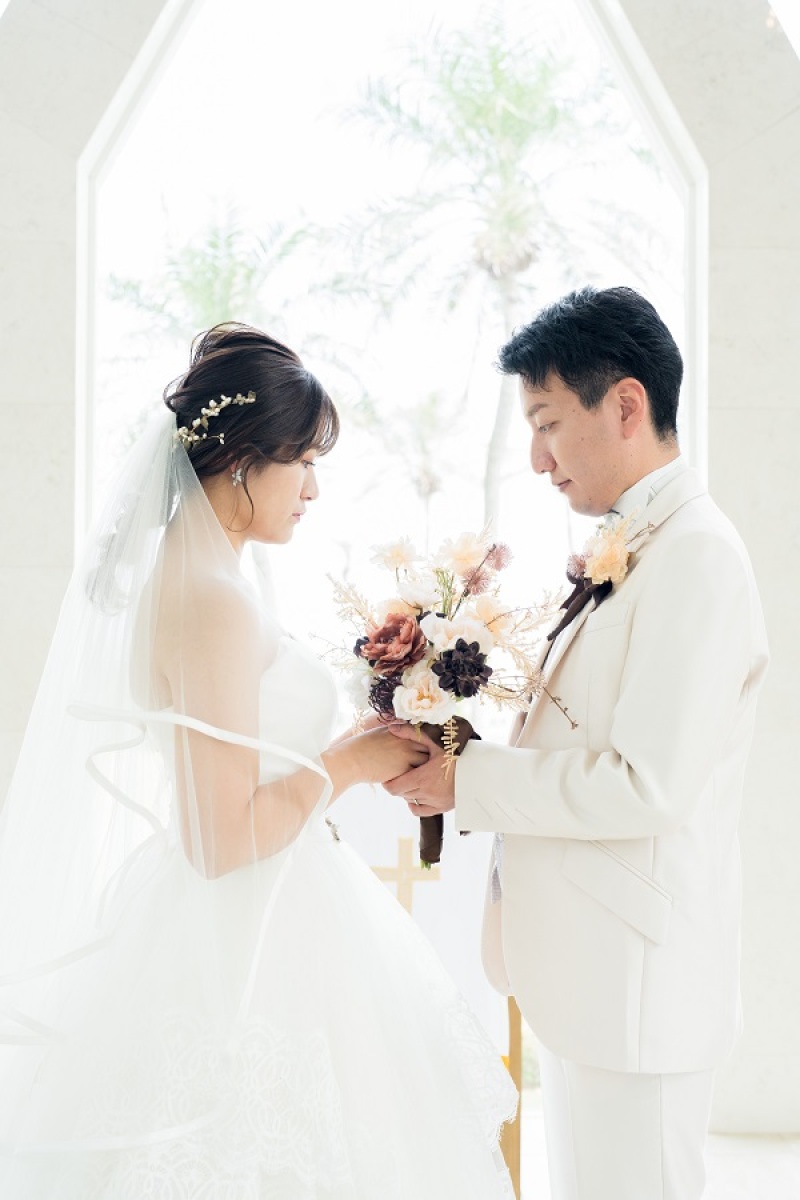 チャペルでもお二人で