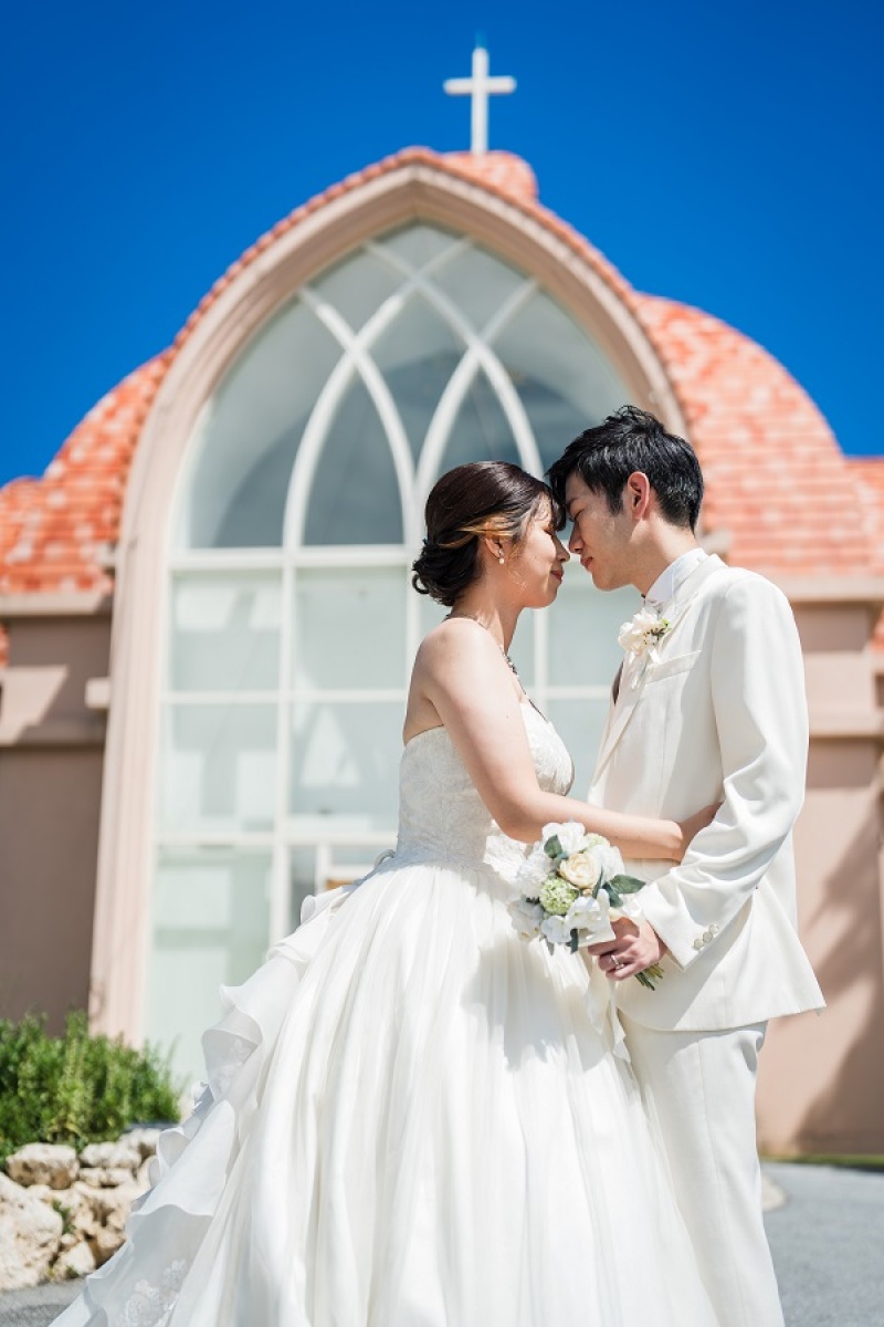 チャペル外でも撮影を!