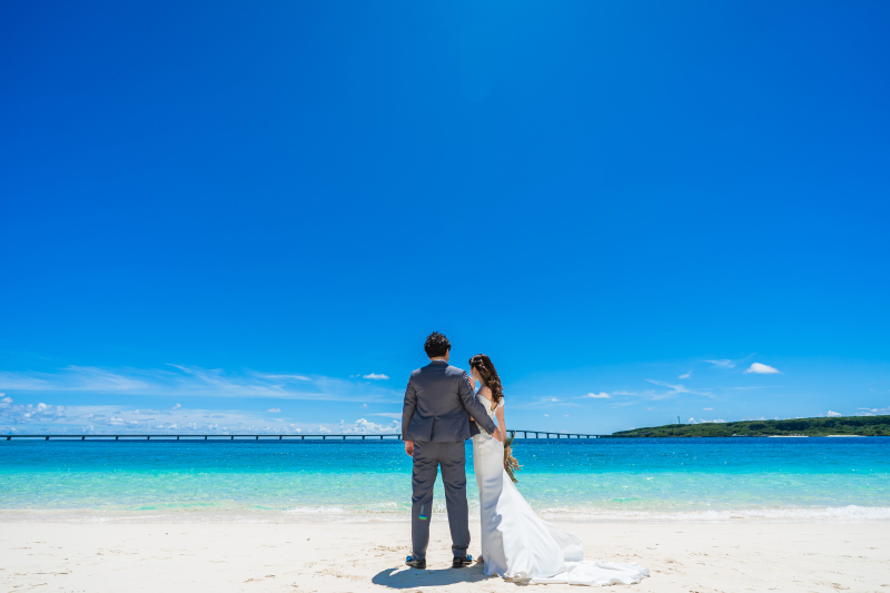 海と空に包まれたラストショット