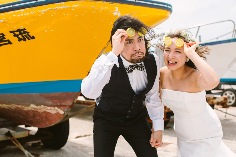 フォトウェディングでは表情が大事！！