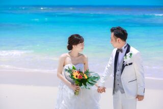 青い海！青い空！