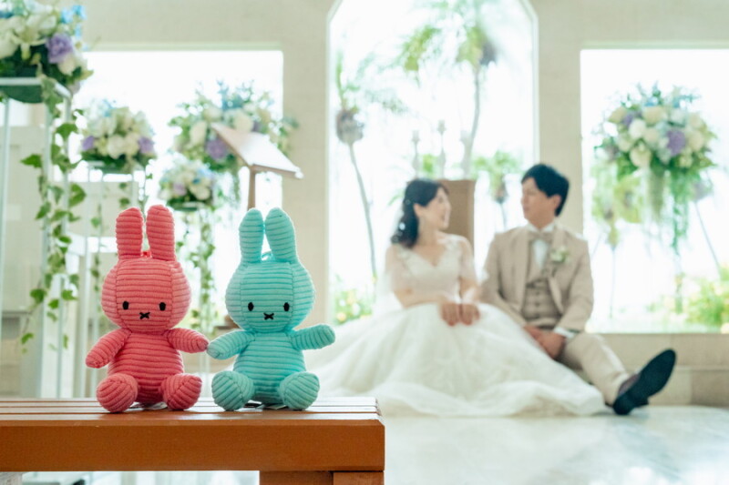 ミッフィーと一緒に♡