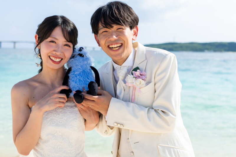 お二人ならではのアイテムも一緒に♬