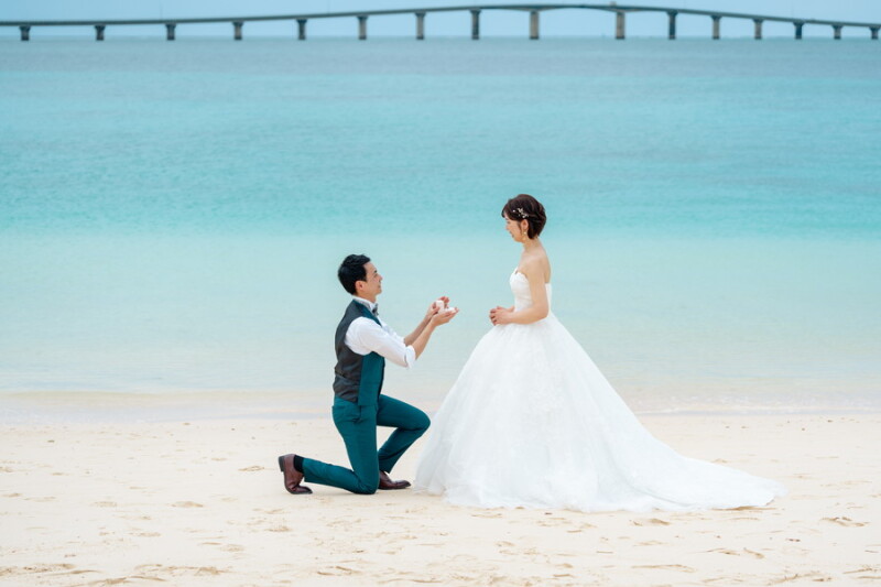 プロポーズショット&hearts;