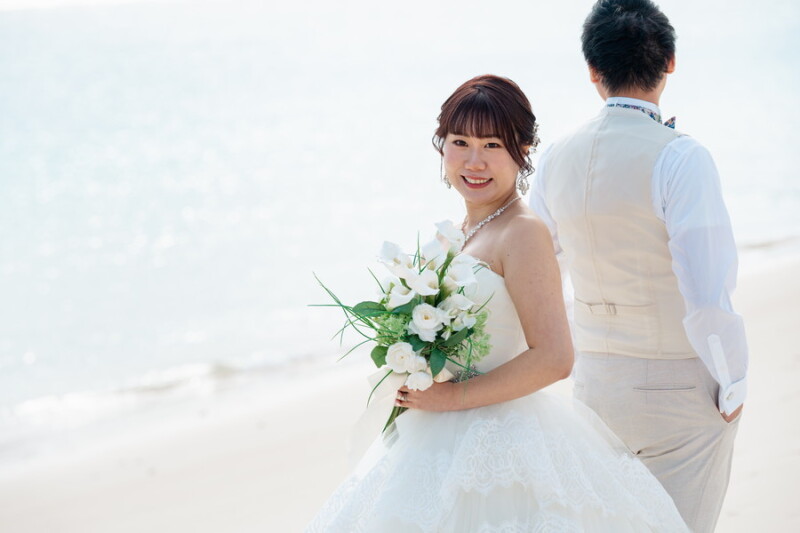 笑顔が素敵なご新婦様♡