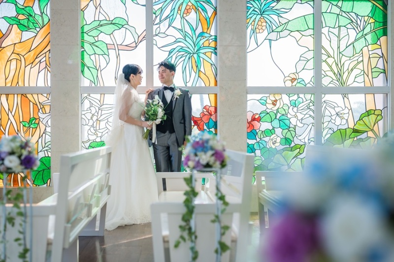 【チャペル＆ビーチ＆1ロケーション】～アラマンダチャペル・サンセット～