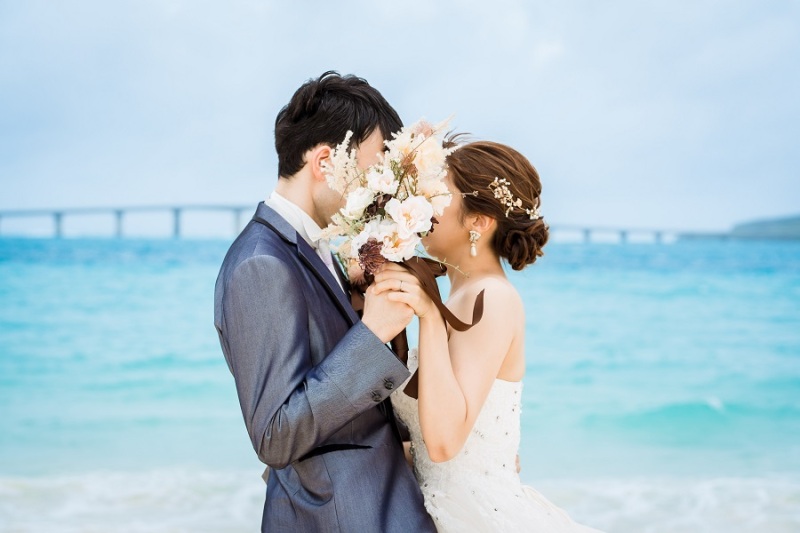 お顔隠しショット