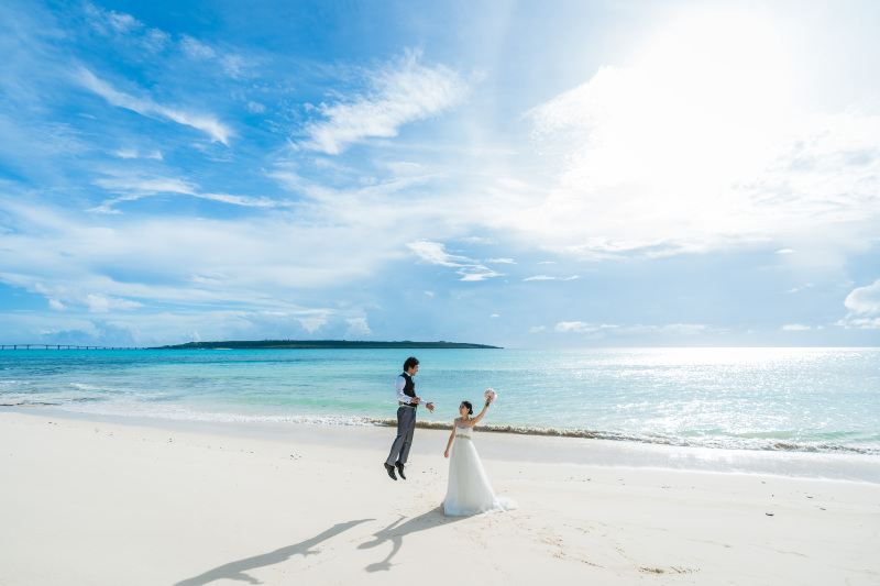 青空に向けてジャンプ！