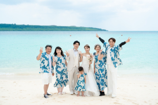 《シギラミラージュチャペル＆ビーチ》仲良しFamily♪