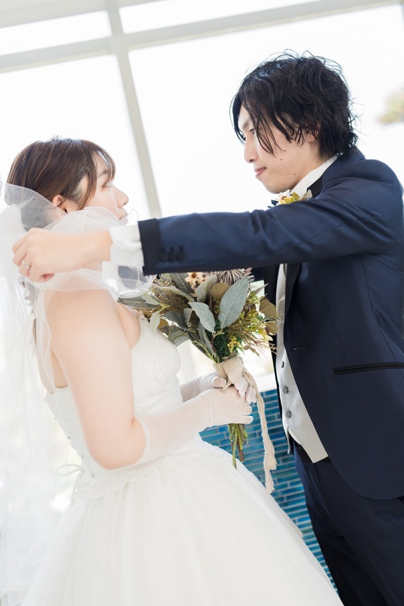 ベールアップシーン