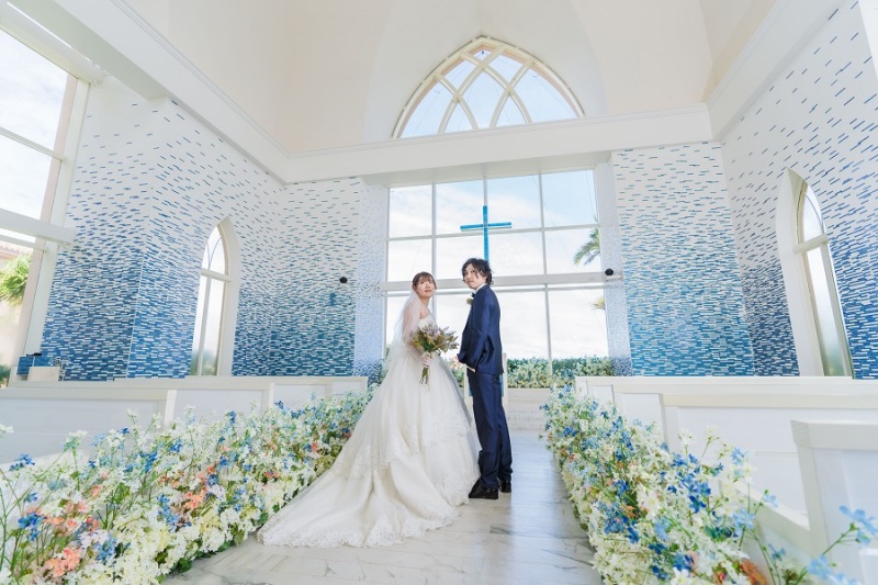 チャペル撮影スタート！