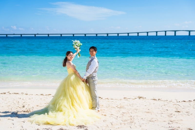 ビーチ撮影スタート！