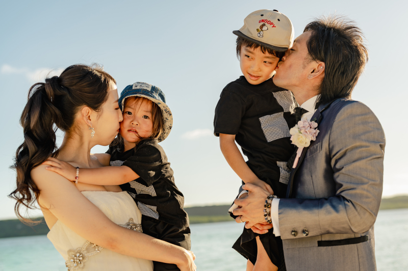 ヘアチェンジをしてサンセットへ