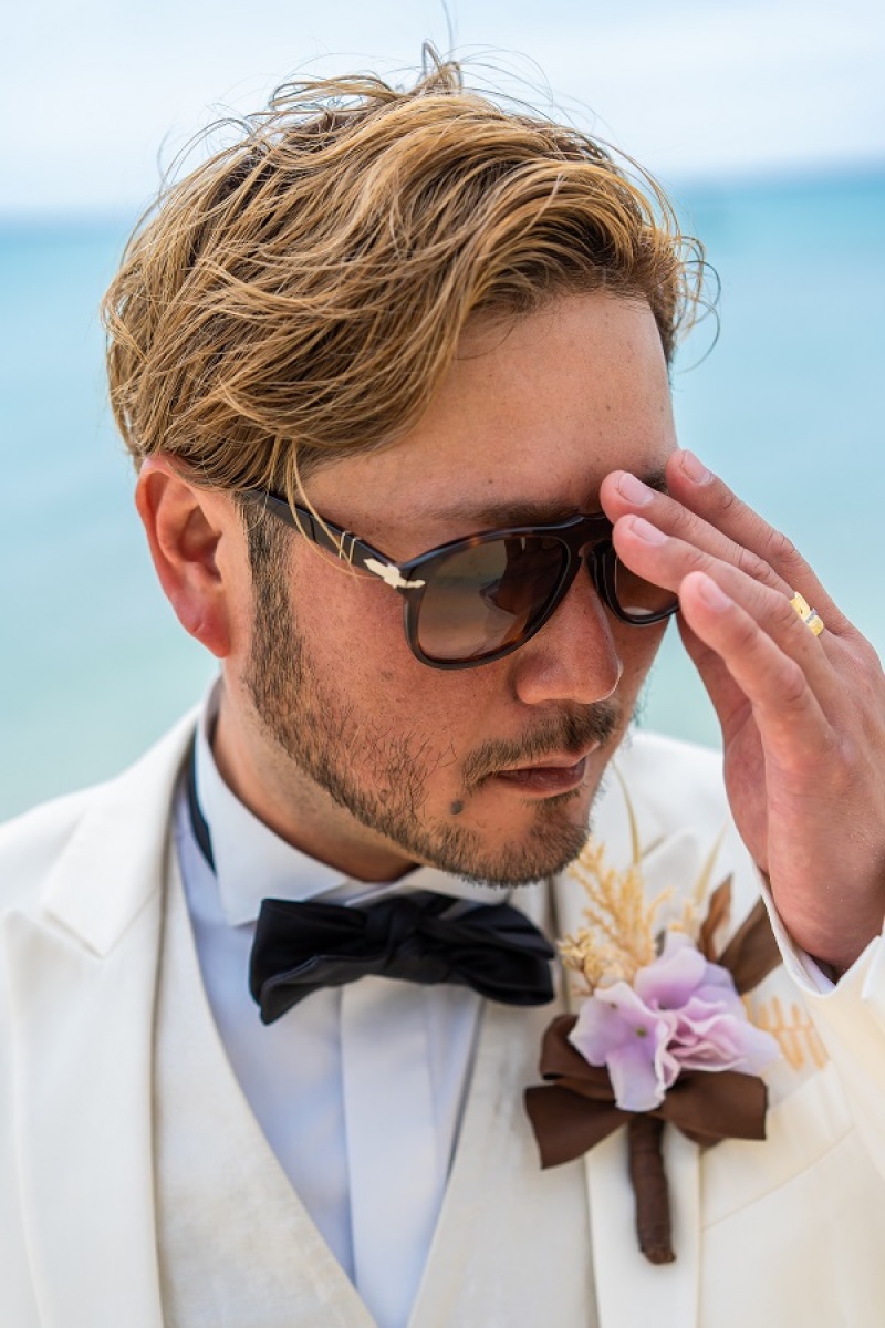 ご新郎様ソロショット