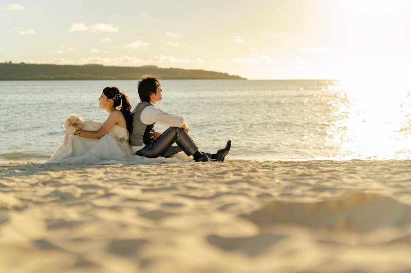 砂浜でゆったりくつろぎ時間