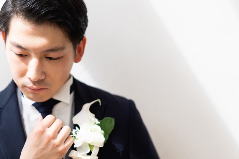 新郎様ソロショット