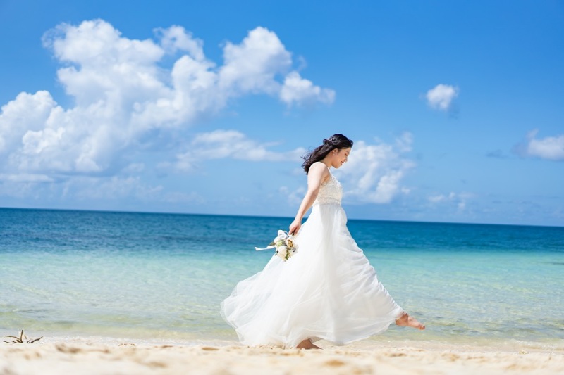 新婦様ソロショット