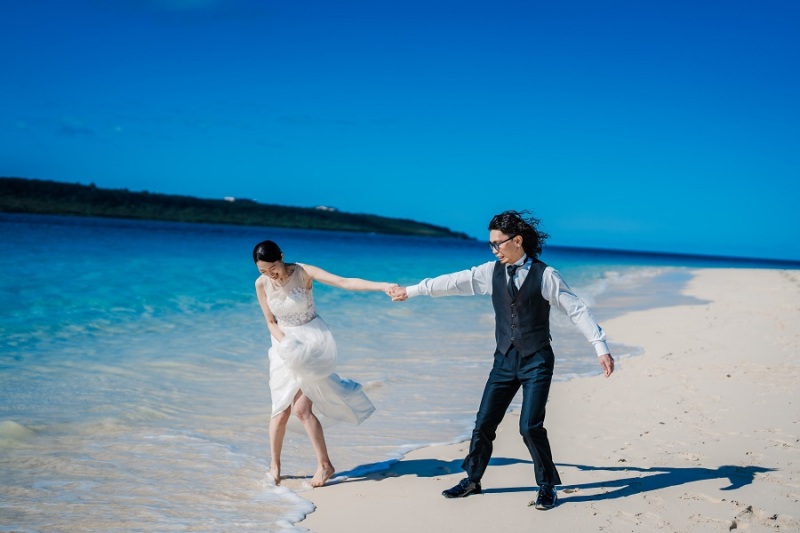 宮古の海を肌で感じて